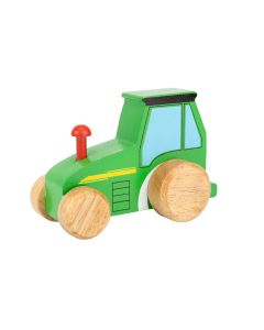 Holzauto "Traktor" mit leichten Mängeln
