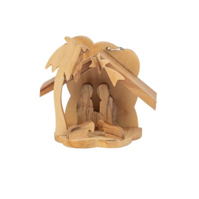 Krippe aus Olivenholz