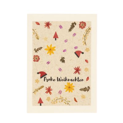 Grußkarte "Frohe Weihnachten"