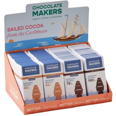 Chocolatemakers Thekendisplay, Segel-Design