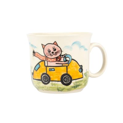"Katze" Kinder-Becher aus Keramik