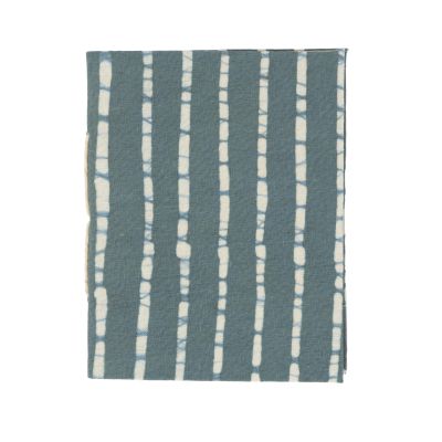 Notizbuch mit Stoffumschlag in Grau