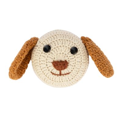 Maßband Hund in Beige-Braun