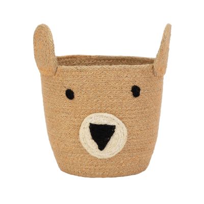 "Bär" Korb aus Jute