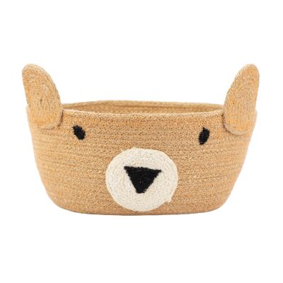 "Bär" Kleiner Korb aus Jute