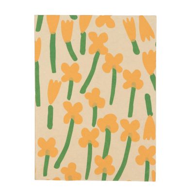 Grußkarte mit Umschlag aus Papier mit Blumen-Motiv