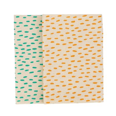 "Tropfen" Geschirrtücher aus Baumwolle (2er-Set)