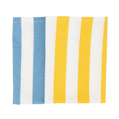 Geschirrtücher in Blau und Gelb (2er-Set)
