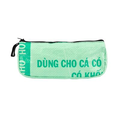 Stifteetui aus recycelten Reissäcken