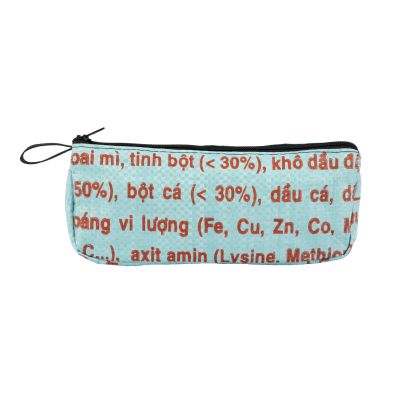 Stifteetui aus recycelten Reissäcken