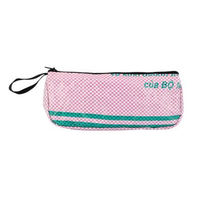 Stifteetui aus recycelten Reissäcken