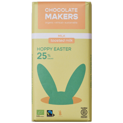 Milchschokolade „Hoppy Easter“ 25% Milchkaramell