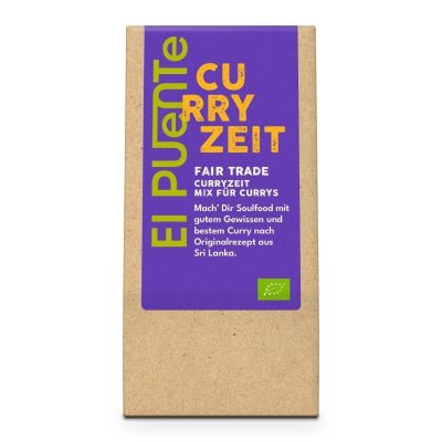 Curryzeit Bio-Curry gemahlen mild Gewürzmischung