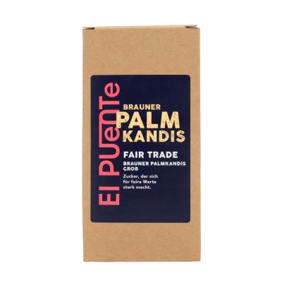 Brauner Palmkandis grob