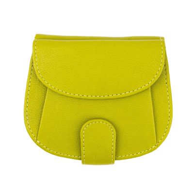 "Mio" Geldbörse RFID aus Nappa-Leder in Hellgrün