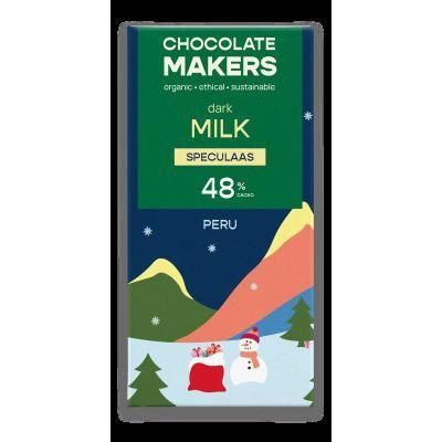 Vollmilchschokolade "Xmas" 48% mit Spekulatius