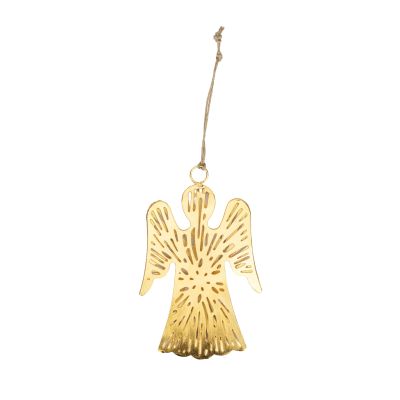 Engel-Anhänger aus Eisen in Goldfarben