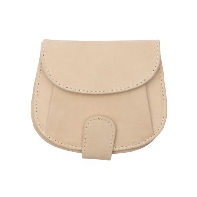 "Mio" Geldbörse RFID aus Leder in Creme