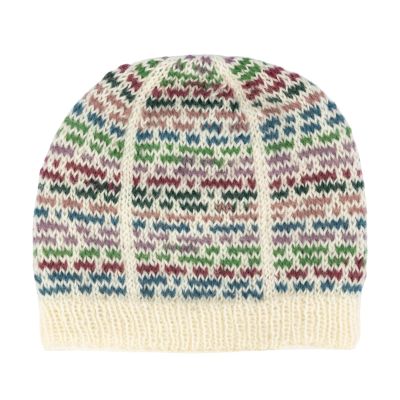 Strickmütze aus Wolle 