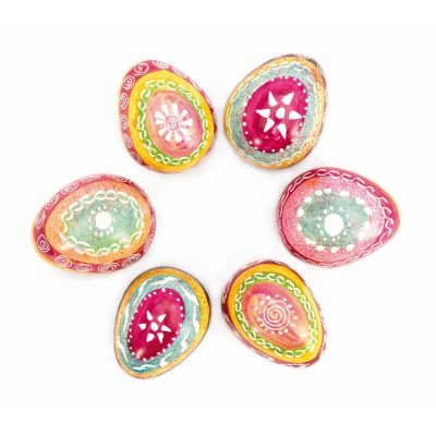 Ei aus Kisii-Speckstein "Retro"