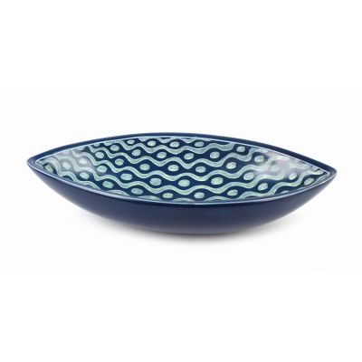 Schale "Blue Waves"