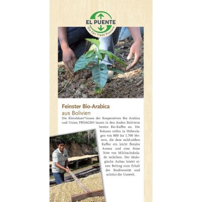 Flyer - Feinster Bio-Arabica aus Bolivien