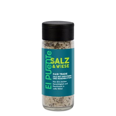Country Herbs Blumiges Kräutersalz im Glas-Streuer
