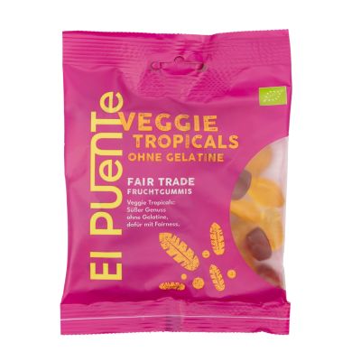 Veggie Tropicals - Bio-Fruchtgummi ohne Gelatine