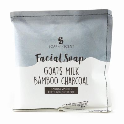 Facial Soap "Goat's Milk Bamboo Charcoal"