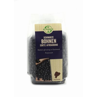 Schwarze Bohnen Sorte Afroandino