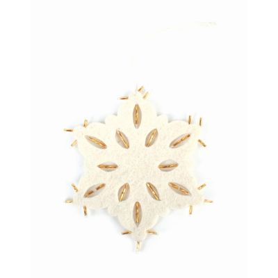 Deko-Anhänger "Schneeflocke"