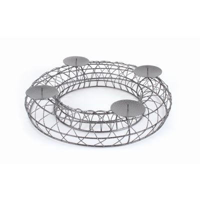 Adventskranz zum Selber-Dekorieren