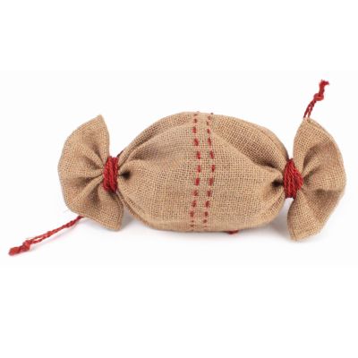 Jute-Sack mit zwei Zugbändern