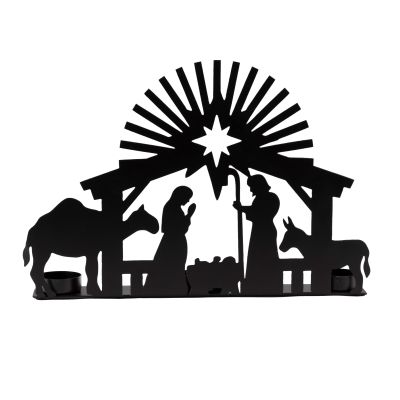 Teelichthalter "Krippe"