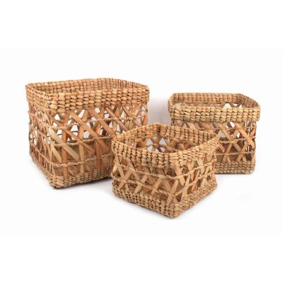 Basket set, 3-piece.