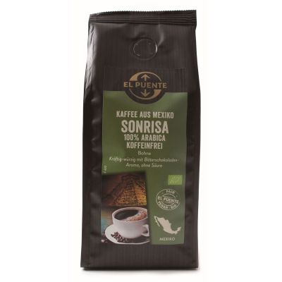 Sonrisa Bio-Kaffee entkoffeiniert