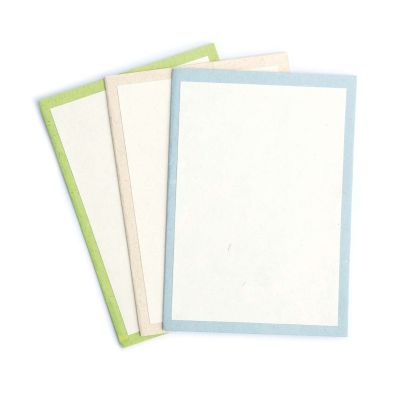 Grußkarten "Blanko", 3er-Set