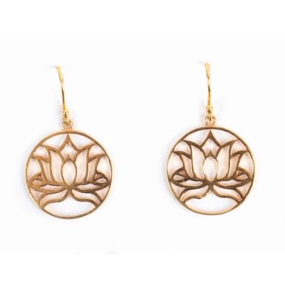 Earrings "lotus flower"