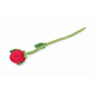 Deko-Blume "Rose" aus Filz