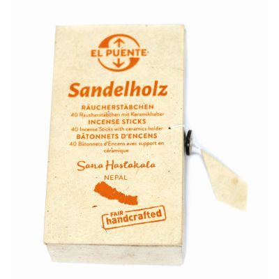 Kleine Räucherstäbchen "Sandelholz"