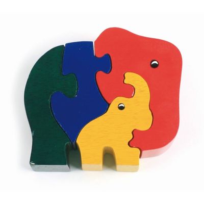 Puzzle "Elefanten"