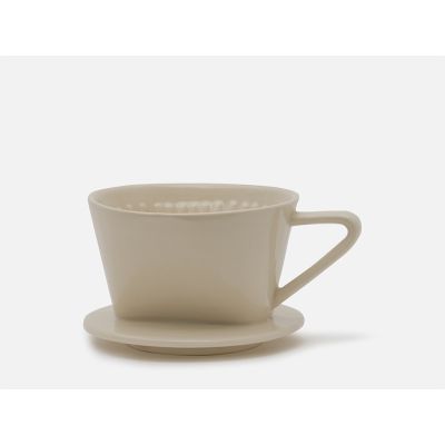 Kaffee-Filter aus Keramik // Off-White // Klein