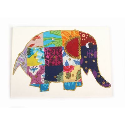 Grußkarte "Elefant" mit Umschlag