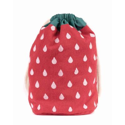 Rucksack aus Projekt für Geflüchtete "Erdbeere"