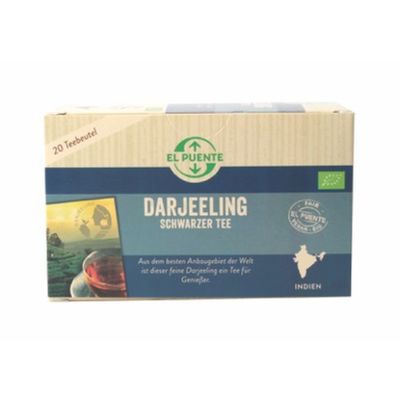 Darjeeling, infusettes, 36 g Bio