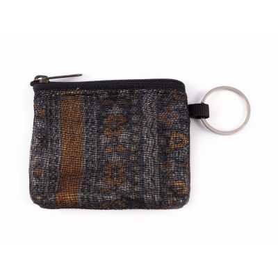 "Mekong" coin pouch with key ring