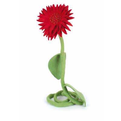 Deko-Blume "Weihnachtsblume" zum Stehen aus Filz