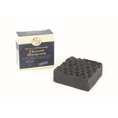 Hand and body soap "Charcoal Honeycomb"