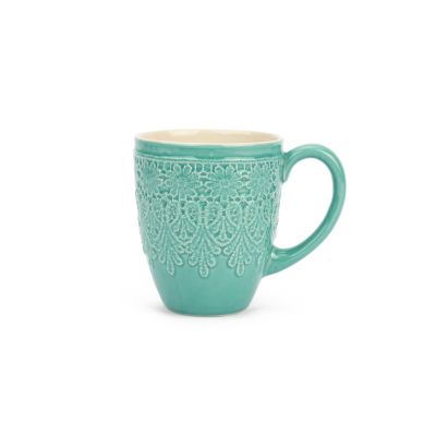 Tasse mug Bouquet turquoise