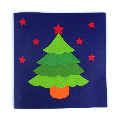 Pop-Up- Grußkarte "Weihnachtsbaum"